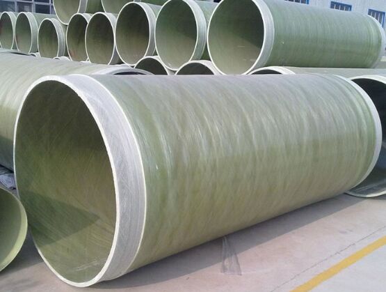 大口徑玻璃鋼管的發貨現場